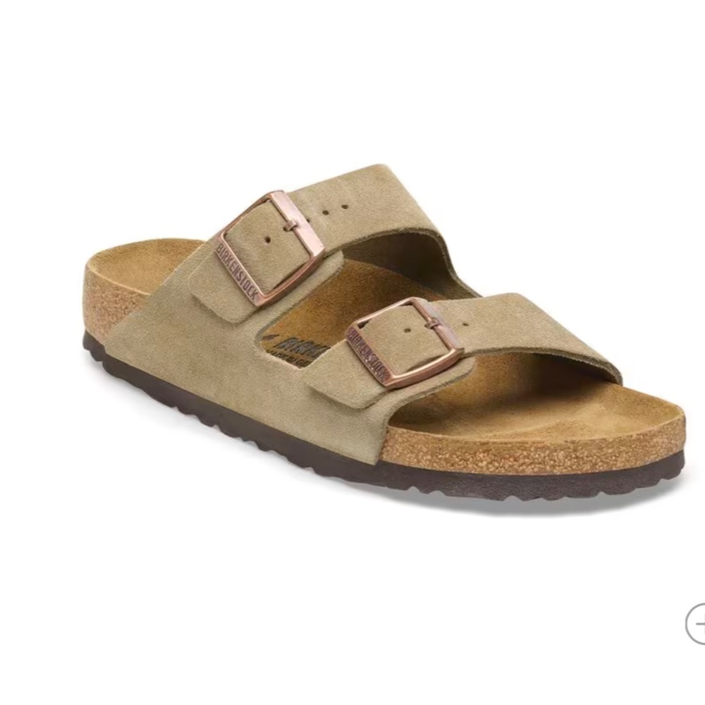 Birkenstock Olive Suede Sandals